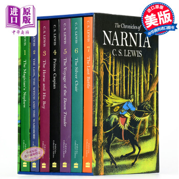 【中商原版】納尼亞傳奇 英文原版七冊The Chronicles of Narnia BoxSet
