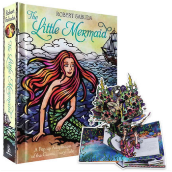 英文原版 小美人鱼立体书 安徒生童话 The Little Mermaid