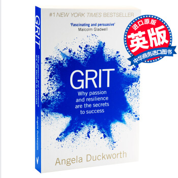 堅毅 英文原版 Grit 自我提升與創造力 Angela Duckworth 安傑拉達剋沃