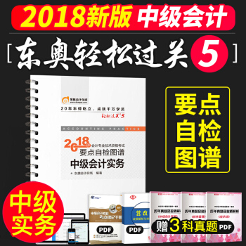 东奥2018中级会计职称考试要点自检图谱 轻松过关5 中级会计实务 pdf epub mobi 下载