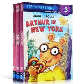 Step Into Reading Arthur 亚瑟8本 兰登儿童分级读物第三阶段 pdf epub mobi 下载