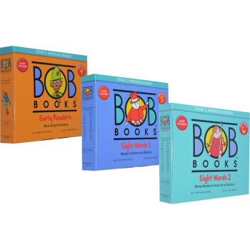英文原版 Bob Books Set 4-6 鲍勃阅读 启蒙字母表 词汇 初级阅读 pdf epub mobi 下载