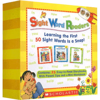 Sight Word words Readers 高頻詞 常見字 兒童英文25冊套 英文原版