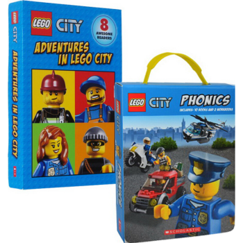英文原版繪本 Lego City 樂高城市冒險20冊 自然拼讀 分級兒童繪本 樂高書 pdf epub mobi 下载