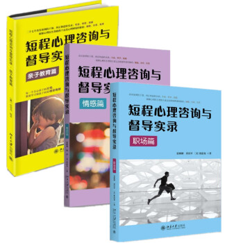 短程心理咨询与督导实录.亲子教育篇+职场篇+情感篇【共3册】张道龙等著心理咨询与治疗 pdf epub mobi 下载
