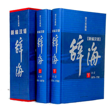 新編漢語辭海 圖文珍藏版現代漢語字大詞典 工具書2冊 pdf epub mobi 電子書 下載