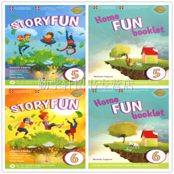 剑桥少儿英语YLE考试教材StoryFun for Flyers(5+6)学生套装 学生用书 套装