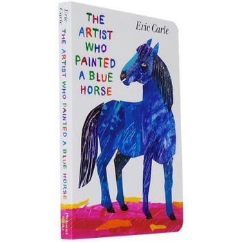 The Artist Who Painted a Blue Horse画马的艺术家卡尔爷爷