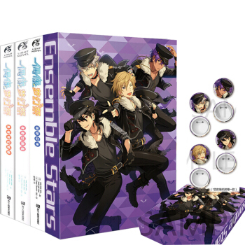 【贈PVC書盒+徽章】正版包郵 偶像夢幻祭小說全套1-2-3-4冊全集4本天聞角川人氣手遊日本小說書 pdf epub mobi 下载