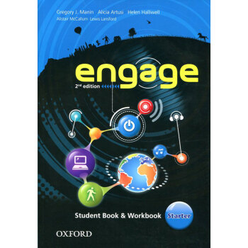 現貨牛津高中英語教材 Engage Starter 預備級 課本練習冊光盤 pdf epub mobi 下载
