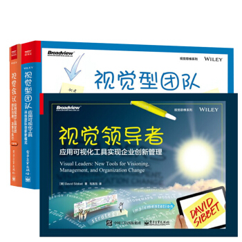 包邮 视觉领导者 应用可视化工具实现企业创新管理+视觉会议+视觉型团队3本企业经营管理书籍 pdf epub mobi 下载