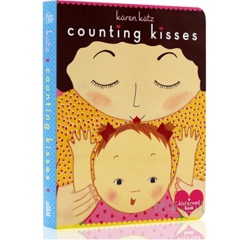 英文原版 Counting Kisses 数亲亲纸板书 Karen Katz 卡伦卡茨 pdf epub mobi 下载