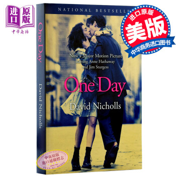【中商原版】 One Day 英文原版 小說 暢銷書籍 電影版 安妮.海瑟薇主演 進口正版