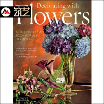 1296 Decorating with Flowers 国际插花艺术 室内软装设计 书籍