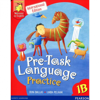 正版朗文英語Longman Welcome to English Pre-Task 1B