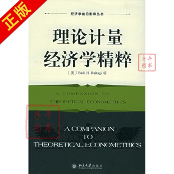 理論計量經濟學精粹 經濟學前沿影叢書 美 經濟 書籍 pdf epub mobi 下载