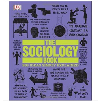 現貨 DK 社會學百科圖解 英文原版 The Sociology Book 全彩精裝 DK