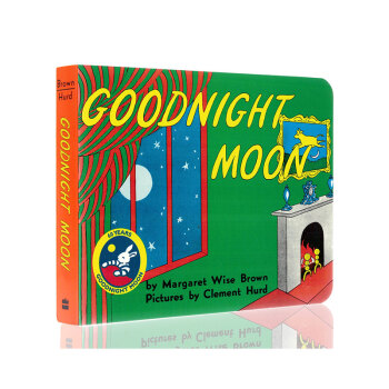 英文原版Goodnight Moon 月亮晚安廖彩杏书单 吴敏兰60周年纪念纸板书进口