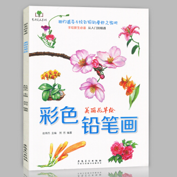 正版現貨 彩色鉛筆畫 美麗花草繪 手繪新生從入門到精通 鉛筆彩鉛愛好者少兒零基礎素描技法書 pdf epub mobi 下载