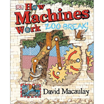 How Machines Work: Zoo Break! 英文原版 [精裝] [6-9歲] pdf epub mobi 電子書 下載