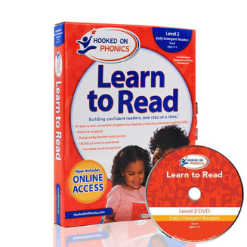 英文原版 Hooked on Phonics Learn to Read Level2