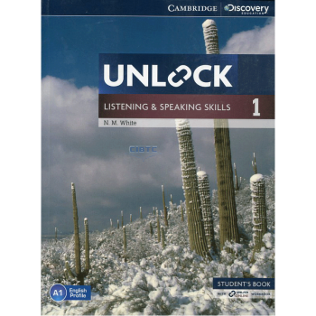 现货原版 剑桥 Unlock Level 1 听说学生用书带在线练习