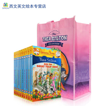 英文原版 Thea Stilton 女老鼠记者#11-20册 儿童初级章节桥梁书