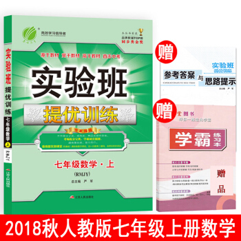 2018鞦實驗班提優訓練七年級數學上冊人教版RJ 7年級數學上練習題 pdf epub mobi 下载