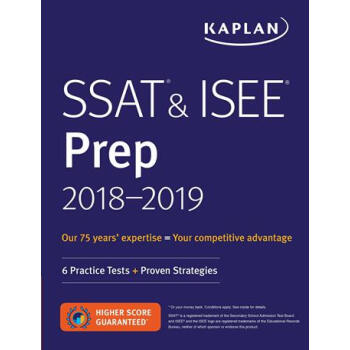 卡普蘭SSAT和ISEE考試策略2018-19 英文原版 SSAT & ISEE Prep pdf epub mobi 下载