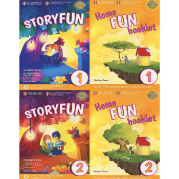 现货 第二版 Storyfun for Starters 学生用书带在线练习和家庭册子