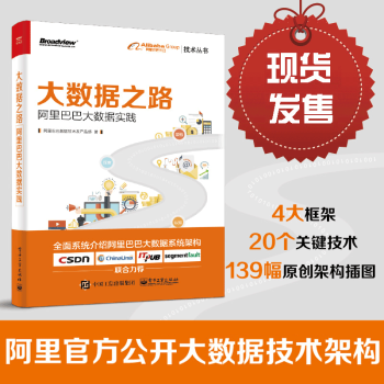 【正版包郵】大數據之路:阿裏巴巴大數據實踐 全麵係統介紹阿裏巴巴大數據係統結構