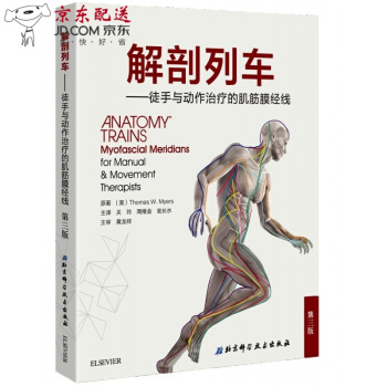 新書 解剖列車 第3版三 彩印版 徒手與動作治療的肌筋膜經綫 含解剖視頻 供對人體結構 pdf epub mobi 電子書 下載