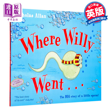 【中商原版】英文原版 Where Willy Went…威利向前冲 生理健康 生理知识启蒙 性教育