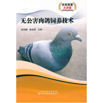 无公害肉鸽饲养技术图书种植养殖农业书籍书农家书屋培训书鸽子的饲养关于鸽子的书肉鸽的养殖