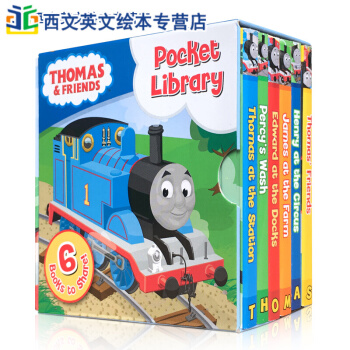 英文原版Thomas and Friends Pocket Library 托馬斯和朋友 0-3歲