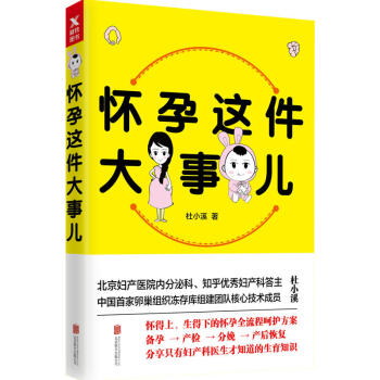 懷孕這件大事兒 杜小溪著 科學備孕完全解密 讓娃有備而來 pdf epub mobi 電子書 下載