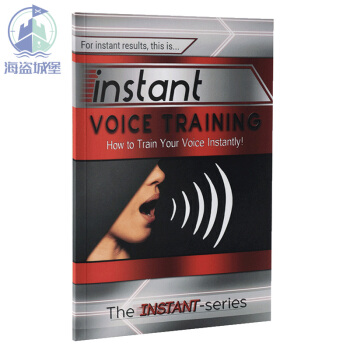 如何迅速訓練你的嗓音 英文原版 Instant Voice Training