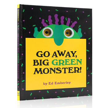 英文原版绘本 Go Away, Big Green Monster! 走开大绿怪 吴敏兰 pdf epub mobi 下载