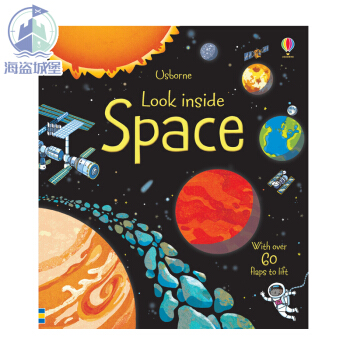 厄斯本看真点 太空 英文原版 Look inside Space 精装 翻翻书 pdf epub mobi 下载