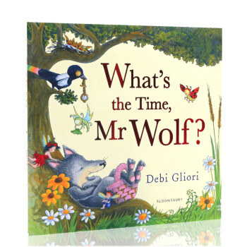英文原版绘本 What's the Time, Mr Wolf? 平装大开图画书 pdf epub mobi 电子书 下载