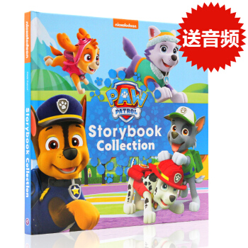 包郵 英文原版 paw patrol 汪汪隊立大功6故事合集精裝書籍 狗狗巡邏