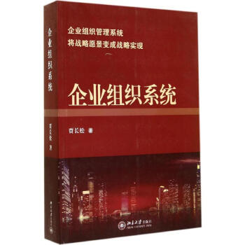 企业组织系统 pdf epub mobi 下载