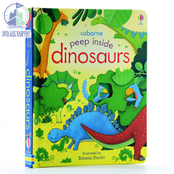 偷偷看里面系列 恐龙 英文原版 Peep Inside Dinosaurs 机关立体纸板书 pdf epub mobi 下载