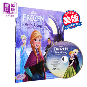 【中商原版】英文原版Frozen Read-Along Storybook(CD)冰雪奇缘迪士尼