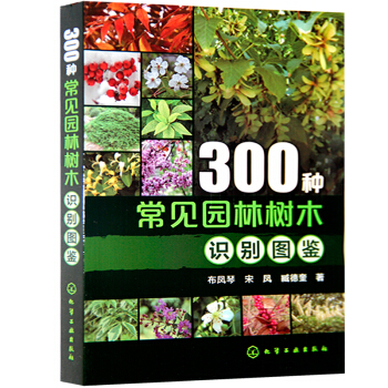 300种常见园林树木识别图鉴 布凤琴//宋凤//臧德奎 正版书籍