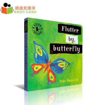 英文原版繪本 Flutter by, Butterfly Board Book【紙闆】 pdf epub mobi 電子書 下載