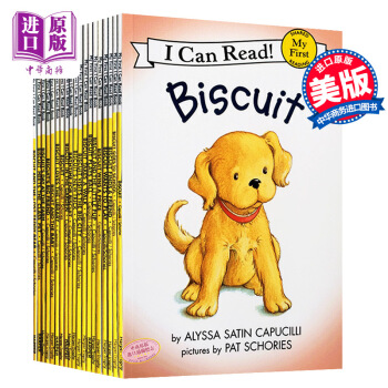 Biscuit系列 小饼干狗21册 I Can Read第一阶段 英文原版绘本书籍儿童图书