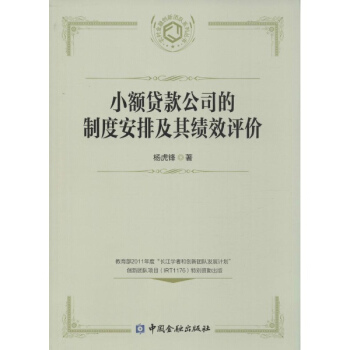 小额贷款公司的制度安排及其绩效评价 pdf epub mobi 下载