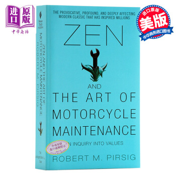 【中商原版】禅与摩托车维修艺术 英文原版 Zen and Art of Motorcycle 波西格