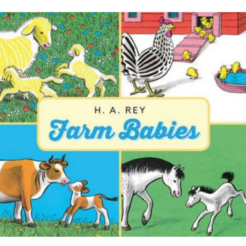 英文原版Farm Babies 农场宝宝英文版儿童启蒙绘本 3-6岁宝宝读物